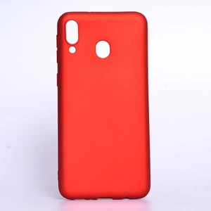 Samsung Galaxy M20 Uyumlu Kılıf Soft Flexible Matte Silicone, Ultra Esnek Ultra Ince Ultra Koruyucu Pürüzsüz Mat Silikon