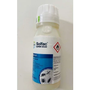Solfac EC25 Sinek Sivrisinek Uçan Haşereler Pire Bit Kene Ilaç 100 ml