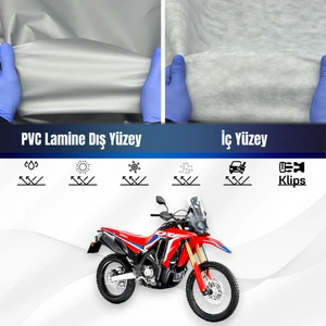 Ultra Shop Honda Crf 250 Rally Su Geçirmez Motosiklet Branda 4 Mevsime Uygun Motor Brandası