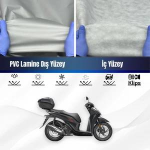 Ultra Shop Honda Sh 150 Su Geçirmez Motosiklet Branda 4 Mevsime Uygun Motor Brandası