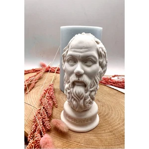 Socrates Büst Silikon Kalıp