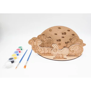Ahşap Boyama Seti, Ahşap Maket Boyama, Çocuk Aktivite ve Sanat Etkinliği,böcekler Konsept Boyama