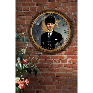 Emya Home Atatürk Duvar Saati - 29 cm