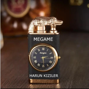 Kişiye Özel Isimli Ejderha Çakmak, Saatli Ejderha Çakmak, Hediyelik Çakmak