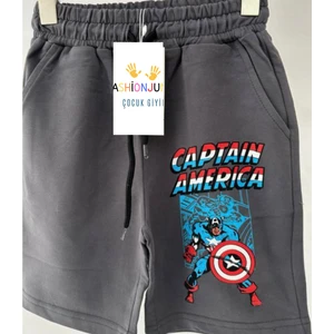 Fashion Junior Erkek Çoçuk Pamuklu Kısa Şort- Kapri