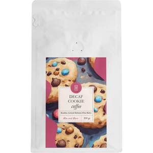 Mim and More Decaf Cookie Coffee - Kafeinsiz Kurabiye Aromalı Çekirdek Kahve, 200 Gr