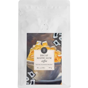 Mim and More Decaf Mastic Gum Coffee - Kafeinsiz Damla Sakızı Aromalı Filtre Kahve, 200 Gr