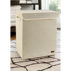 Prendi Home Havlu Kumaş Kapaklı Kirli Çamaşır Çocuk Odası Oyuncak Düzenleyici Saklama Kutusu Sepet 40X50X30