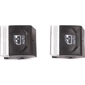 Bross Otomotiv BDP1211-1 Renault Clio Mk5 Captur Mk2 5-Kapı Için 2 Adet Cam Açma Düğme Kapağı 254107001R