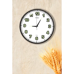 Emya Home Fosforlu Duvar Saati - 29 cm