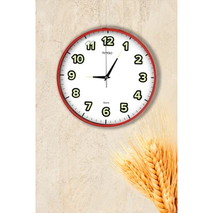 Emya Home Fosforlu Duvar Saati - 29 cm