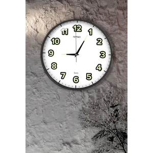 Emya Home Fosforlu Duvar Saati - 29 cm