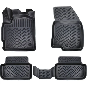 Dacia Sandero 2020 Sonrası | Stepway - Prestige/expression/extreme Paket 3D Araca Özel Havuzlu Paspas Bmy