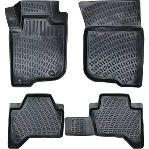 Mitsubishi L200 2005-2018 3D Araca Özel Havuzlu Paspas Bmy