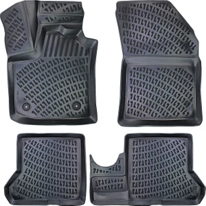 Renault Express 2021 Sonrası 3D Araca Özel Havuzlu Paspas Bmy