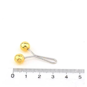 Melodi Scarf Eşarp Şal Klipsi Gold 6 Adet