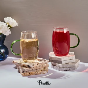 Adai Borosilikat 2 Parça Kupa 300 ml