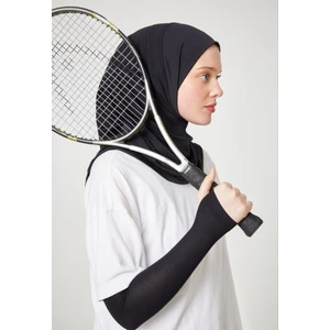 Melodi Scarf Kadın Tesettür Pratik Hijab Şal Siyah