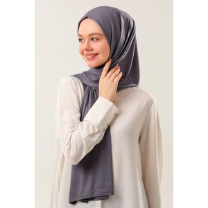 Melodi Scarf Tesettür Penye Şal Füme