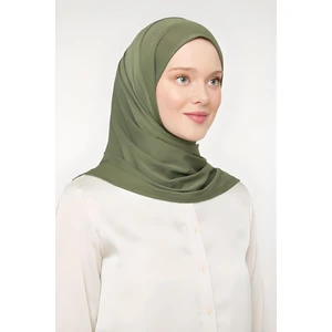Melodi Scarf Kadın Tesettür Pratik Hijab Şal Haki