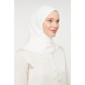 Melodi Scarf Kadın Tesettür Pratik Hijab Şal Ekru