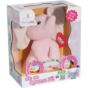 Oyuncak Babycim Cee Ee Oyuncu Fil E1732027, Şarkı Söyleyen Peluş Fil