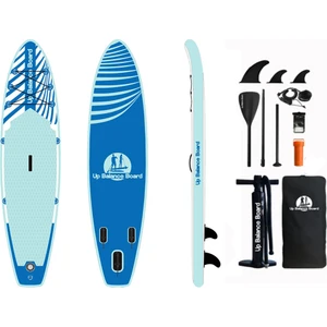 Up Balance Board Cosfer Up Balance Board Şişme Sup Board/stand Up Paddle Board 310X76X15 cm Yeşil Beyaz