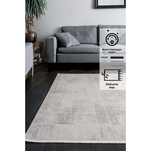 Konfor Parla 5785 Kadife İplikli Salon Mutfak Oturma Odası Halısı Modern Dokuma Halı80x300