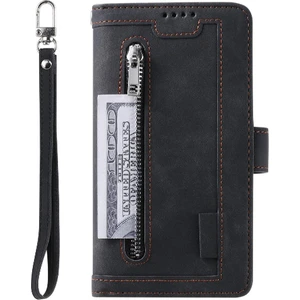 YH Mall Xiaomi Redmi Not 13 Için Flip Case 4g Kordon Pu Deri Cüzdan Kickstand (Yurt Dışından)