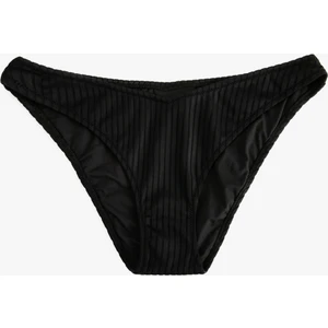 Dokulu Brazilian Bikini Altı Asimetrik Bel