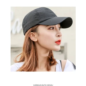 Kardelen Butik Denizli Çabuk Kuruyan, Fileli, Micro Unisex Güneş Şapkası ( Golf, Tenis, Koşu, Yürüyüş ve Kamp Şapkası )Füme