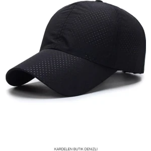 Kardelen Butik Denizli Çabuk Kuruyan Fileli Micro Unisex Güneş Şapkası Golf  Tenis Koşu Yürüyüş ve Kamp Şapkası