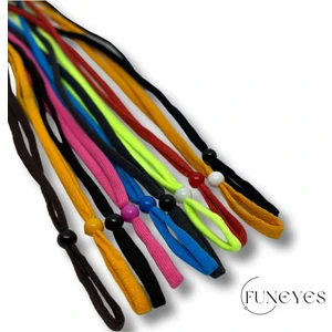 Sporcu Gözlük Ipi Gözlük Askısı 10 Adet ( Ultra Ince - Yetişkin) Düşmeyen