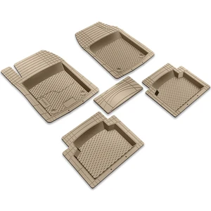Ekstra Havuzlu Universal (Tüm Modeller) 3D Kauçuk Paspas Bej