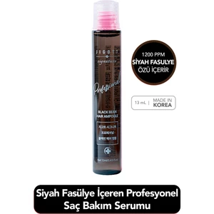 Siyah Fasülye Içeren Nemlendirici Besleyici Saç Bakım Serumu Jigott Black Bean Hair Ampoule 13 ml