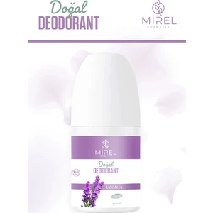 Doğal Roll On Deodorant-Doğal Ve Vegan Içerik- Lavanta Kokulu-Ter Kokusuna Hızlı Ve Etkili Çözüm