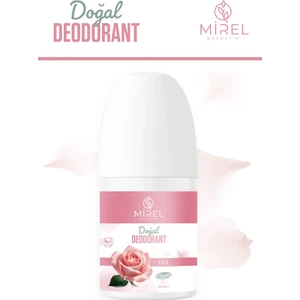 Doğal Roll On Deodorant-Doğal Ve Vegan Içerik- Gül Kokulu-Ter Kokusuna Hızlı Ve Etkili Çözüm