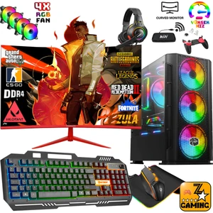 Ironhide Ultra Ryzen 5 3600 16GB Ram 256GB M.2 SSD + 500GB HDD RX580 8gb 256BIT 24" Oyuncu Masaüstü Bilgisayar