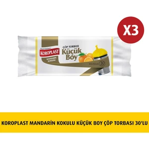 Mandarin Kok. Küçük Boy Çöp Torbası 30'lu x 3 Adet