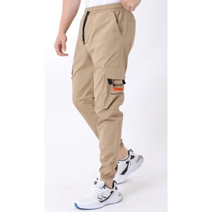 Stil Kombin Paraşüt Kumaş Baskılı Paça Lastikli Kargo/jogger Alt Pldp 02_0347