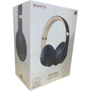 SW-9001 Kulak Üstü Kablosuz Bluetooth Kulaklık ve Hoparlör