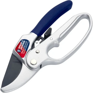 TeknoTrust Çelik Budama Makası Anvil Cırcırlı Set, 20-29 cm, dayanıklı ve kullanışlı.