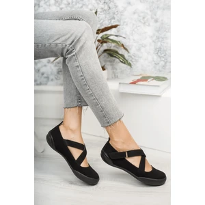 897 Bayan Anatomik Günlük Ayakkabı - Siyah - 38