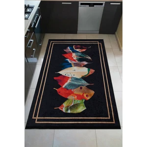 Nova Dokuma Kaymaz Tabanlı Yıkanabilir Dijital Baskı Mutfak Halısı160x230