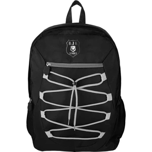 Lisanslı Kordon Detaylı Okul Sırt Çantası 24309 Siyah