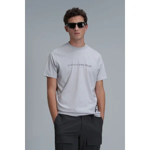 Erkek Potter Modern Grafik T-Shirt 111020221 Taş