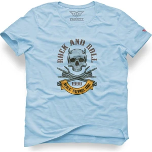 Rock And Roll Tasarım Tişört