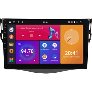 Toyota Rav4 (2006-2012) Android 14 Multimedya - 2 GB Ram - 32 GB Hafıza - Carplay CRV4549XP