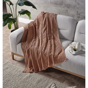 Doqu Home Adora Koltuk Şalı Somon - 130X170 cm