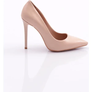 Dgn 1920 Kadin Sivri Burun Parmak Dekolteli Topuklu Ayakkabi